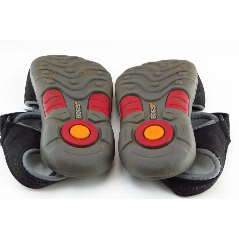 Bogs Toddler Boys 10 Medium Black Sport Fabric‎ Yukon
